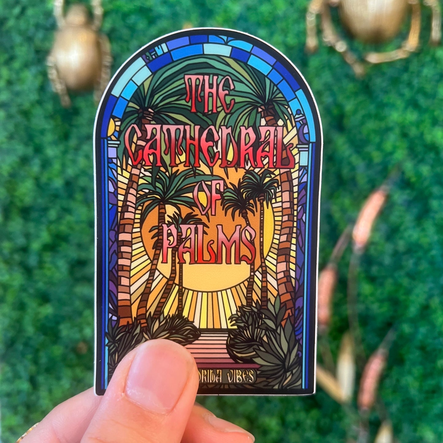 Old Florida Vibes Sticker