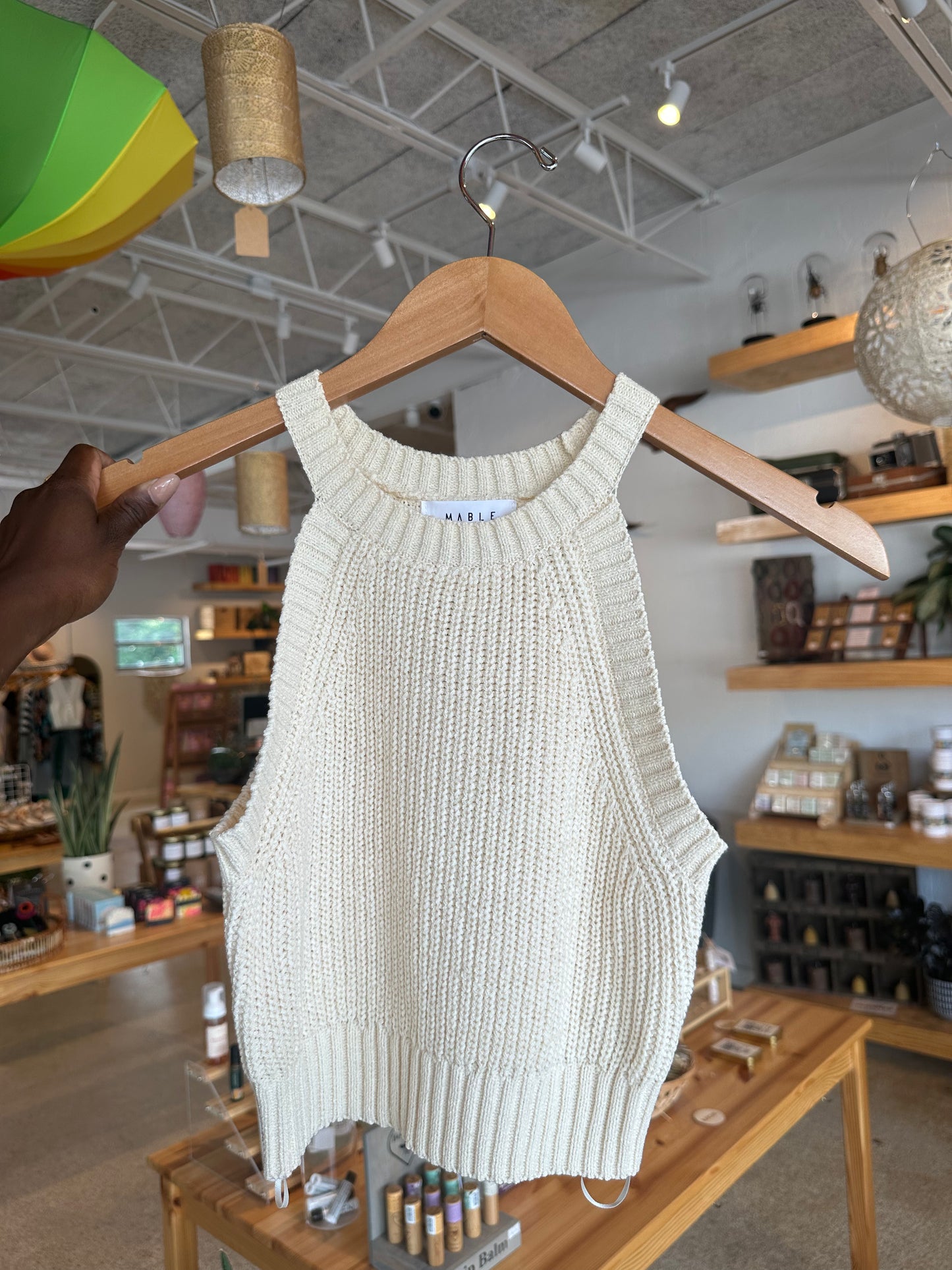 Suncoast Knit Crop Top