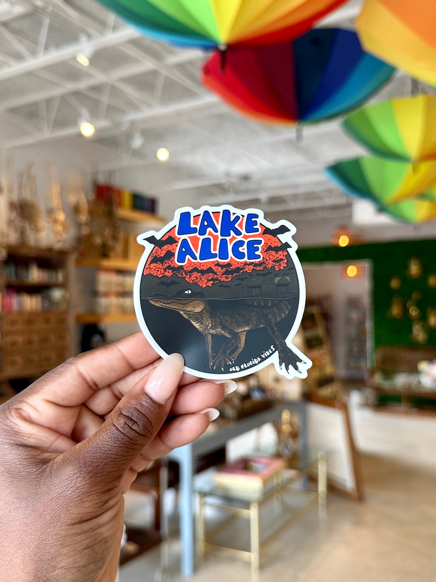 Old Florida Vibes Sticker