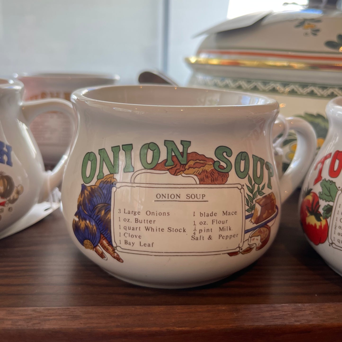Ceramic Onion Soup Cup