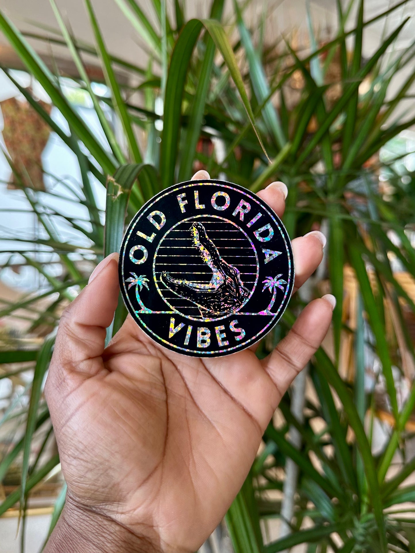 Old Florida Vibes Sticker