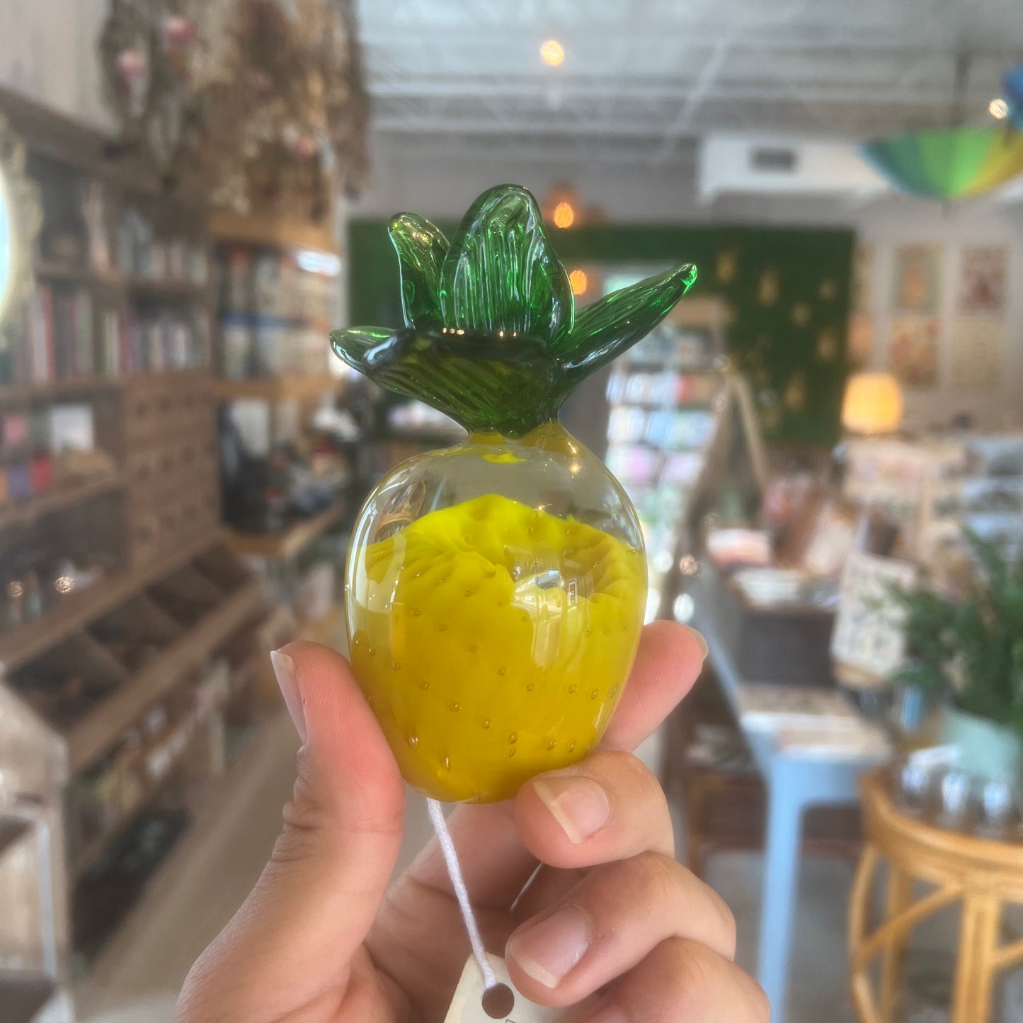 Art Glass Pineapple
