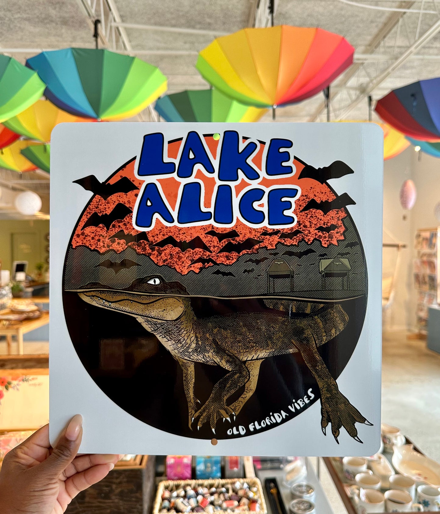 Old Florida Vibes Metal Signs