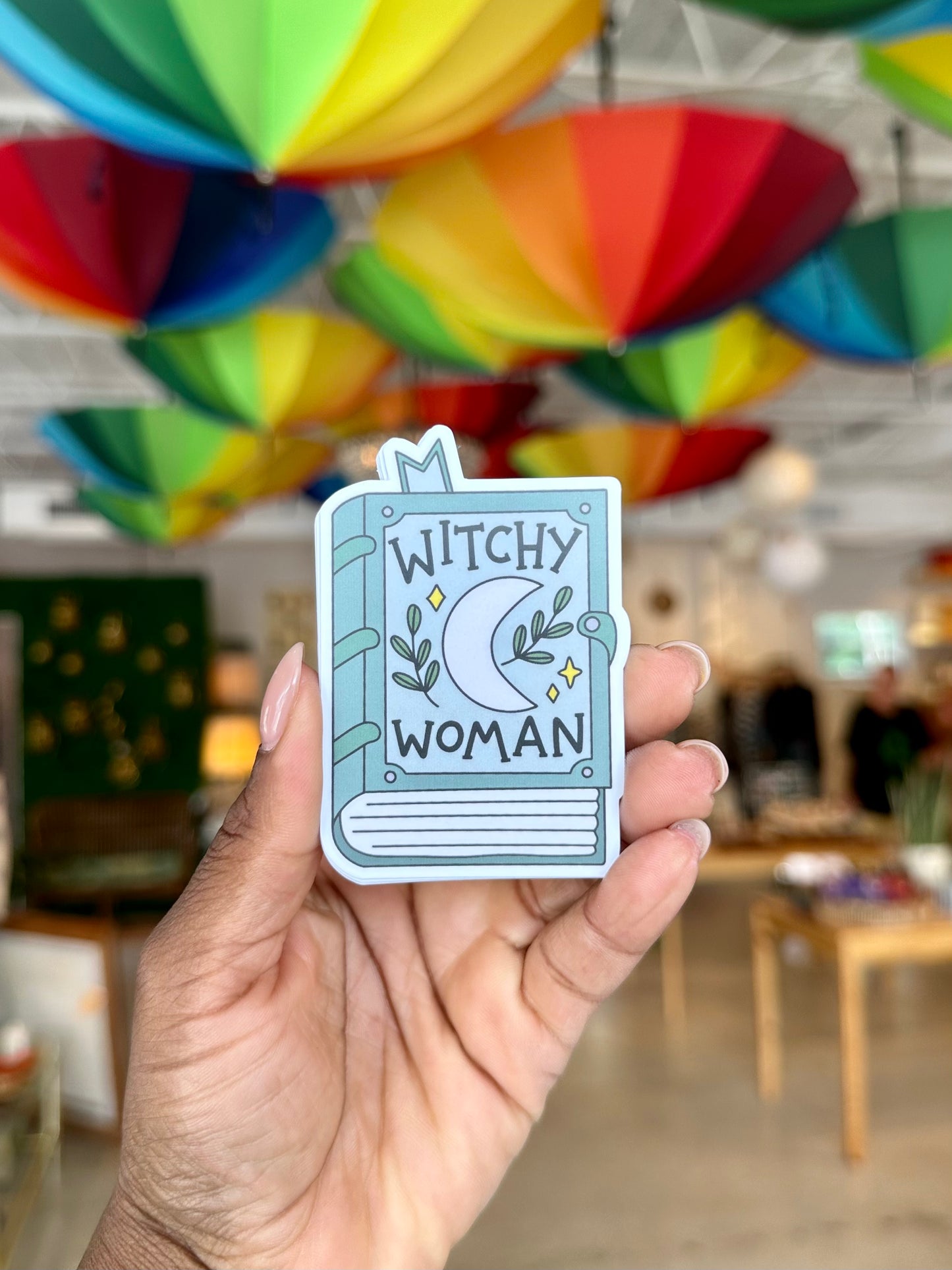 Mouthy Broad Stickers