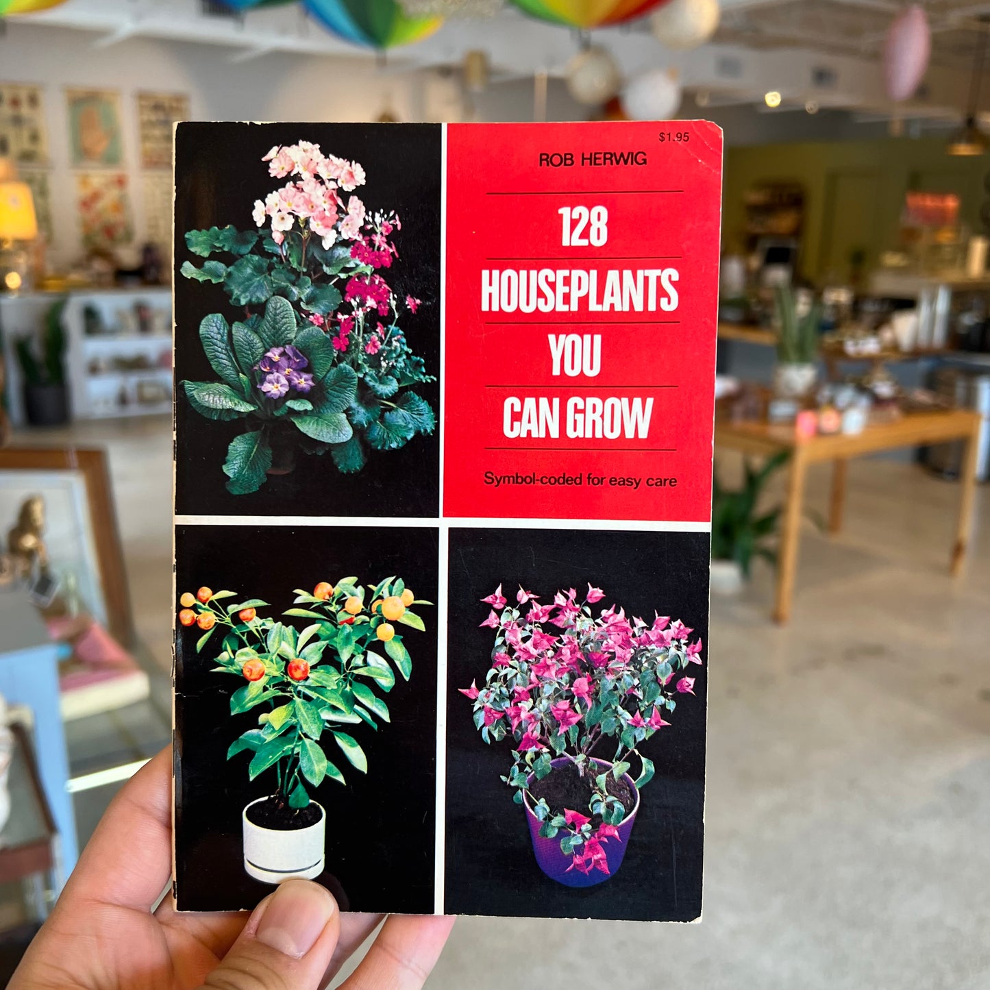70s 128 Houseplants You Can Grow Book