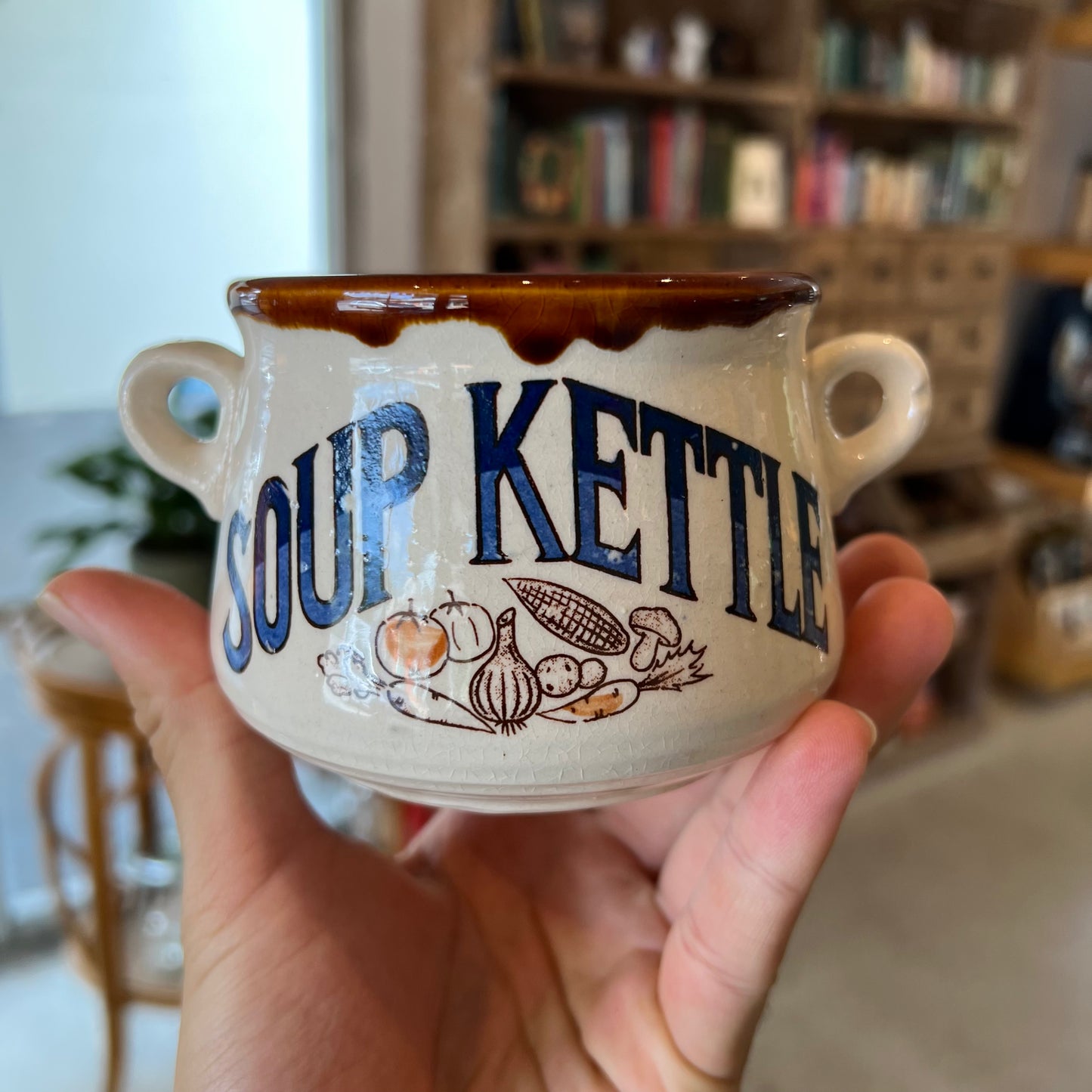 Ceramic Soup Kettle Cup