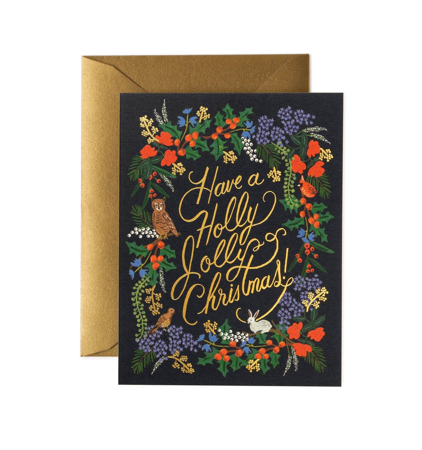 Holly Jolly Christmas Card