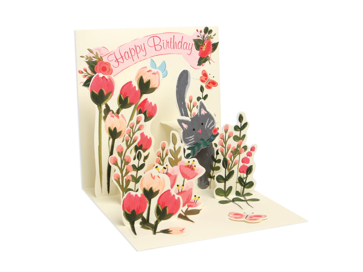 Botanical Cat Card