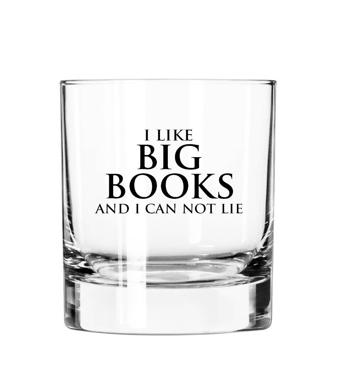 I like Big Books 11oz Glass Tumbler