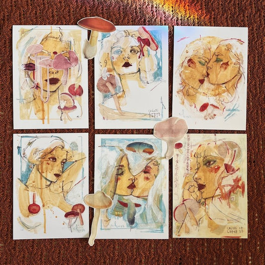 Cristi Lopez Art “Nos Encontramos” Post Card