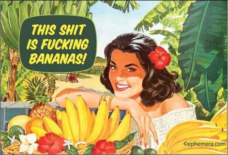 This Shit is Fucking Bananas Magnet