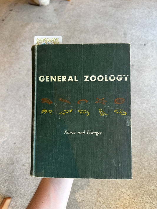 ‘57 “General Zoology” Book