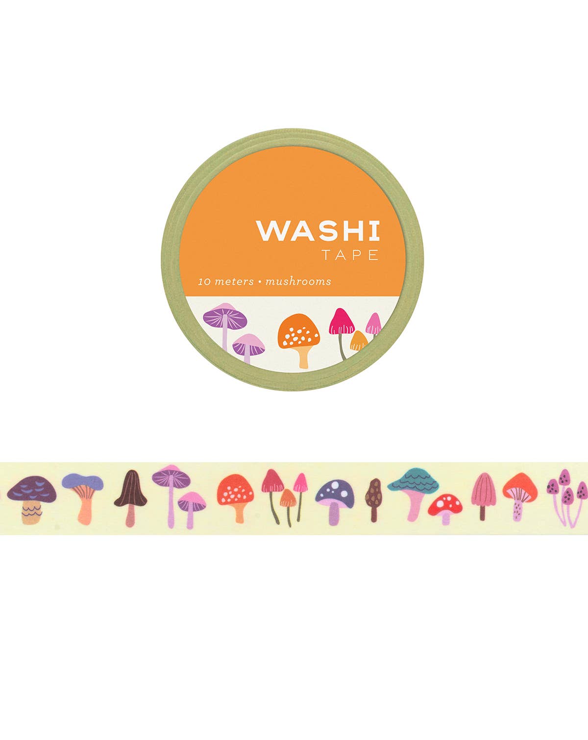 Mushrooms Washi Tape