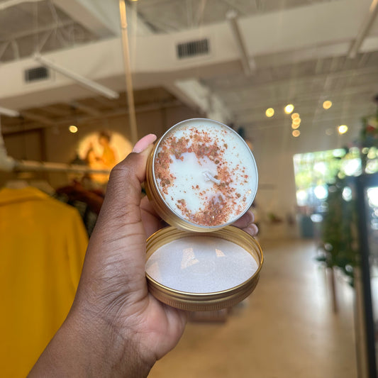 Earth Tonix Mini Candle: Sunkissed