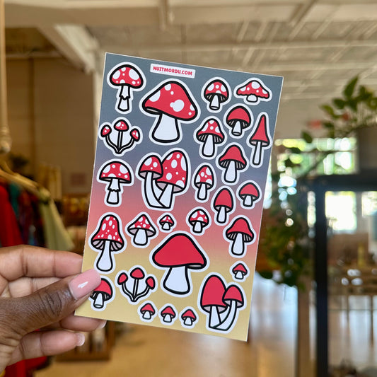 Nuit Mordu Stickers