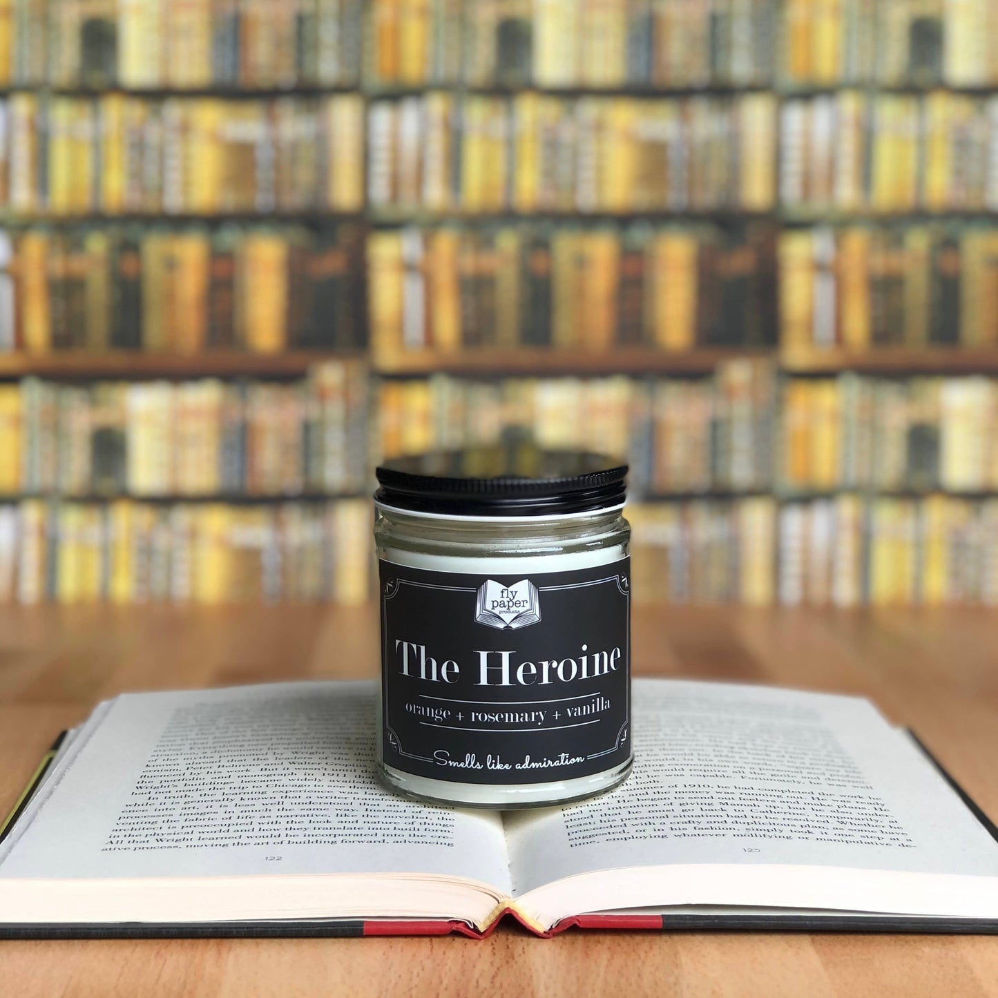 The Heroine 9oz Glass Soy Candle