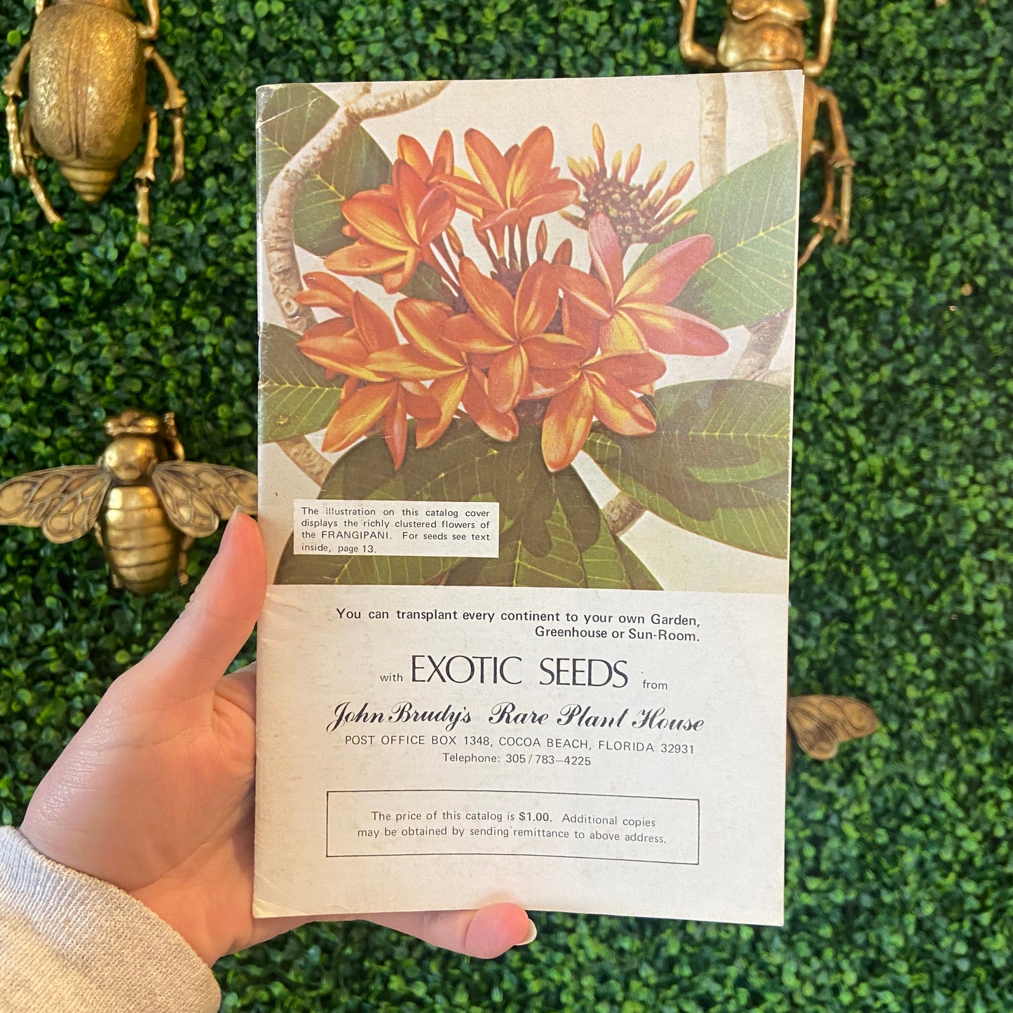 60’s “Exotic Seeds” Catalog