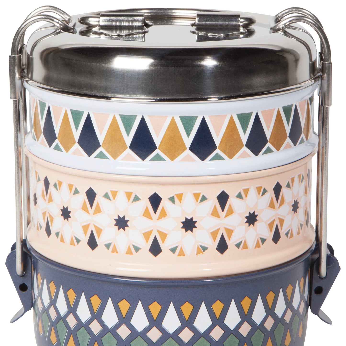 Kaleidoscope 3 Tier Tiffin