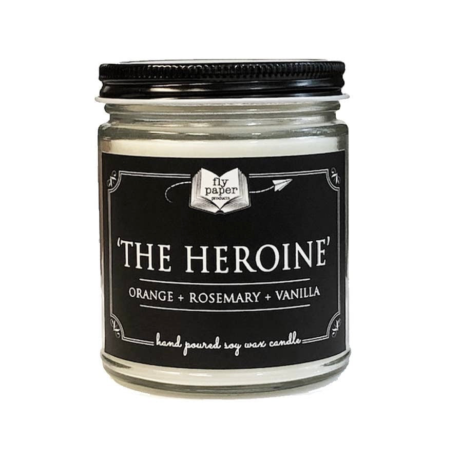 The Heroine 9oz Glass Soy Candle