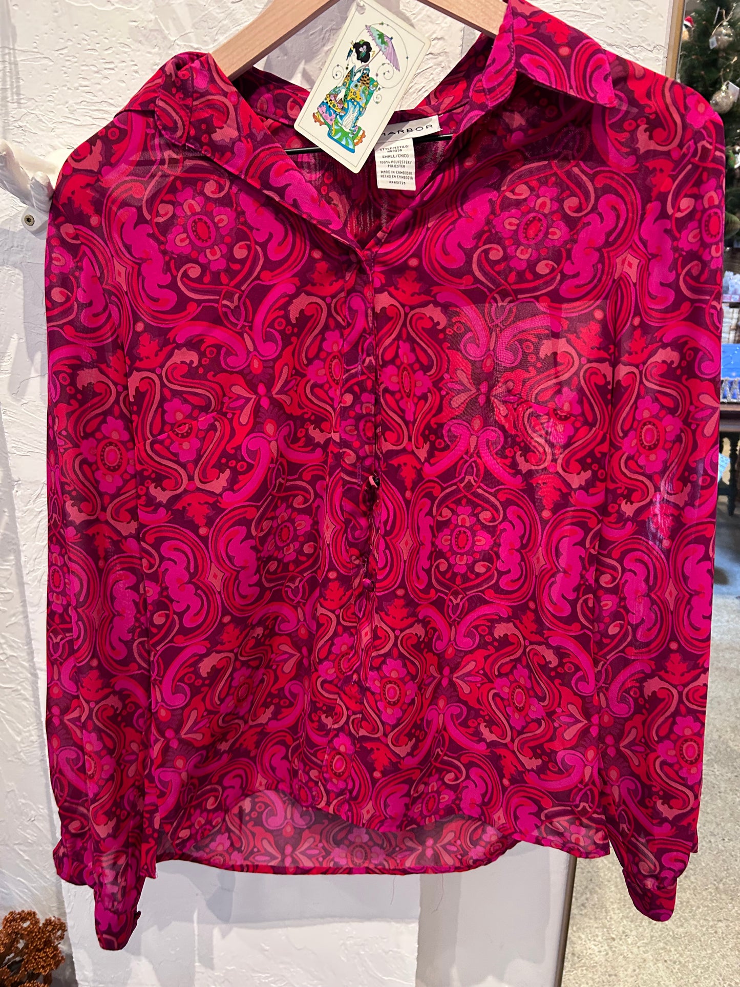 Clothing - Sag Harbor Paisley Button Down