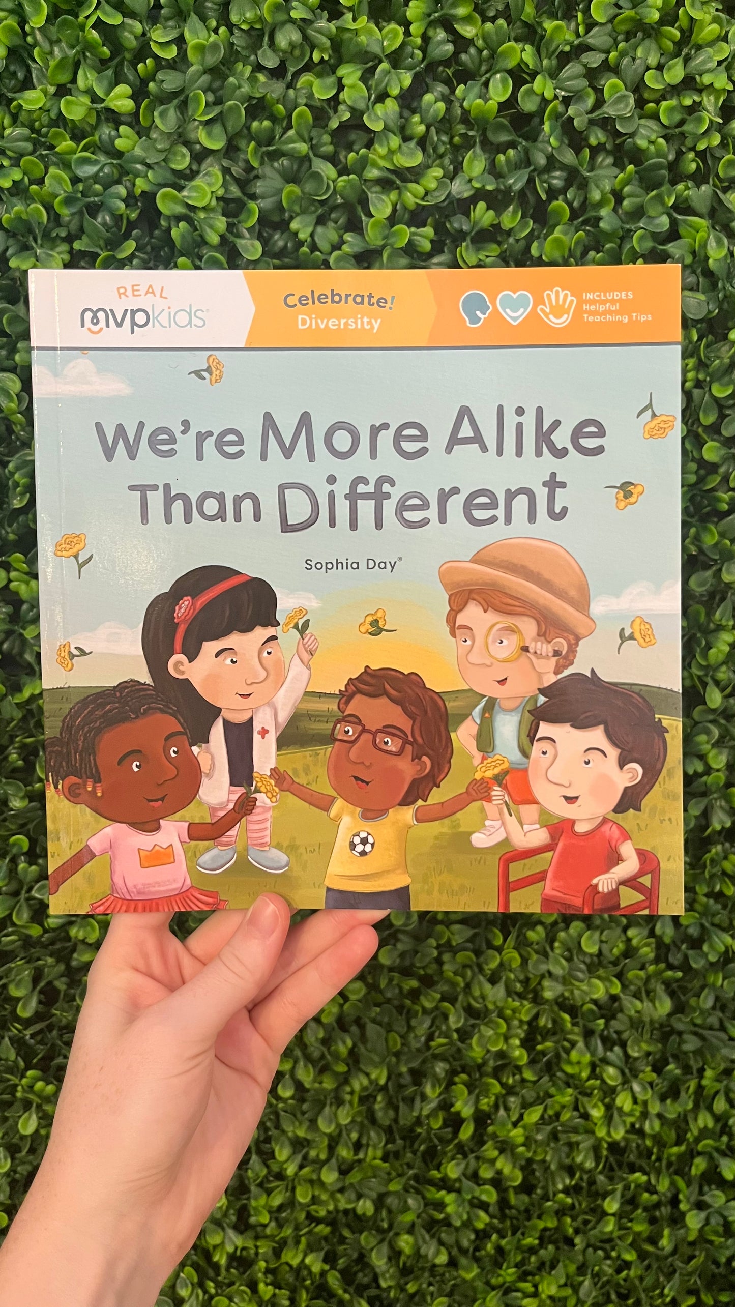 MVP Kids book “We’re More Alike Than Different”