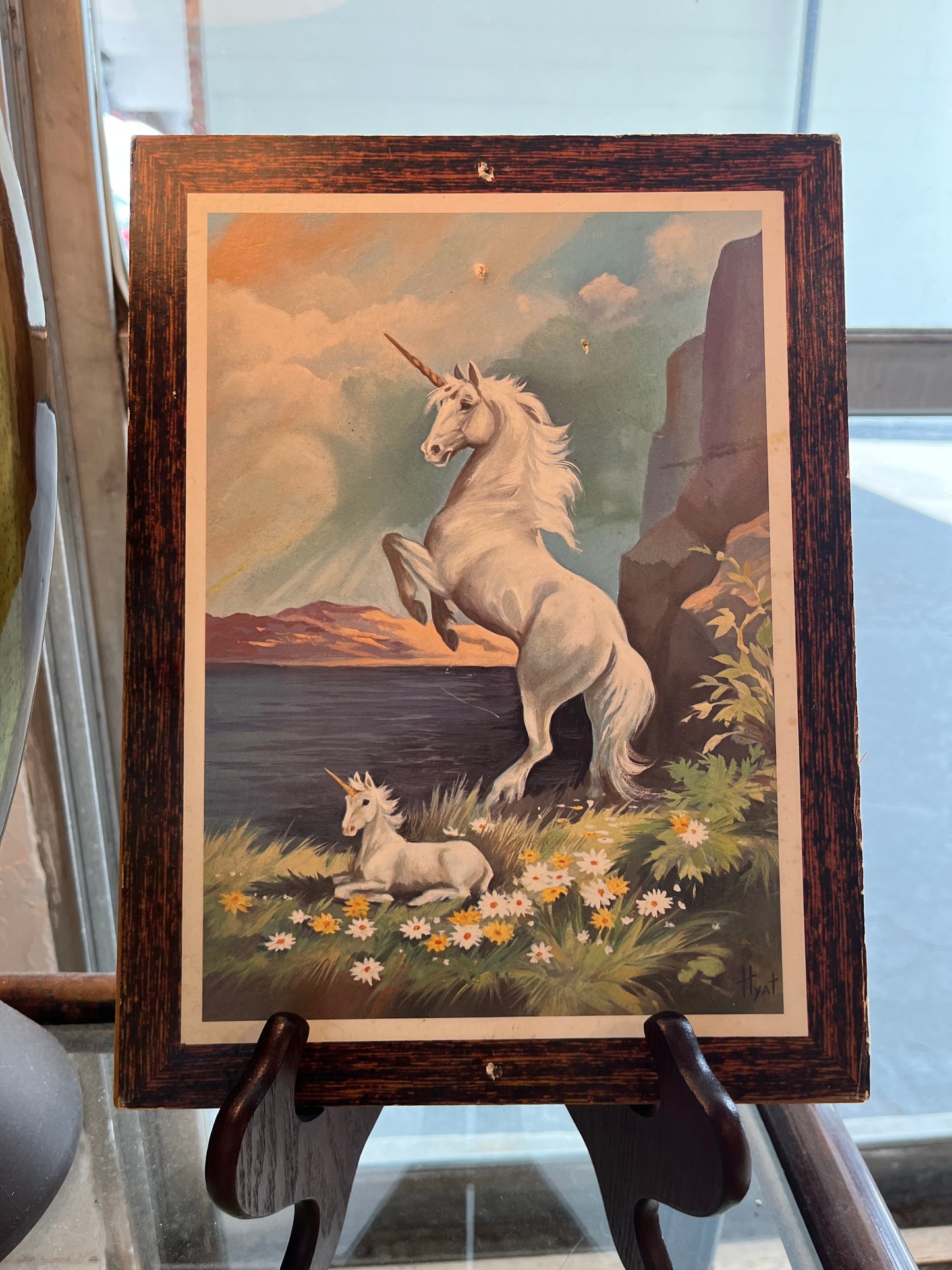 Vintage Unicorn Wall Art