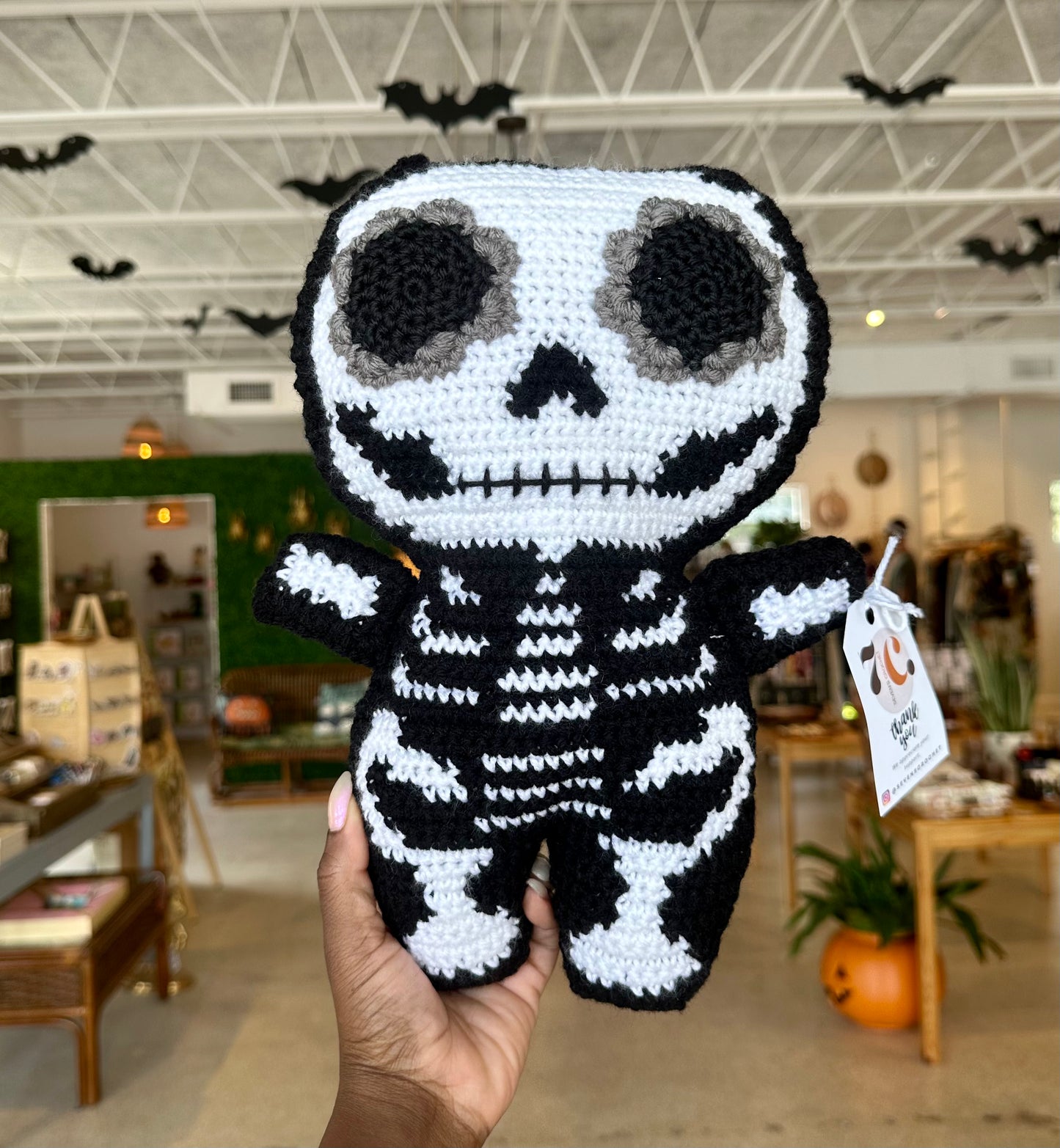 Skeleton Crochet Plushie