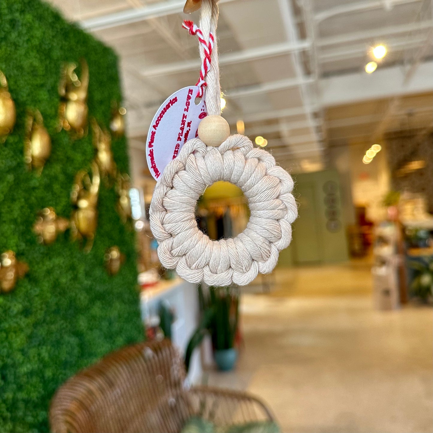 Elevated Plant Love Macrame Ornaments