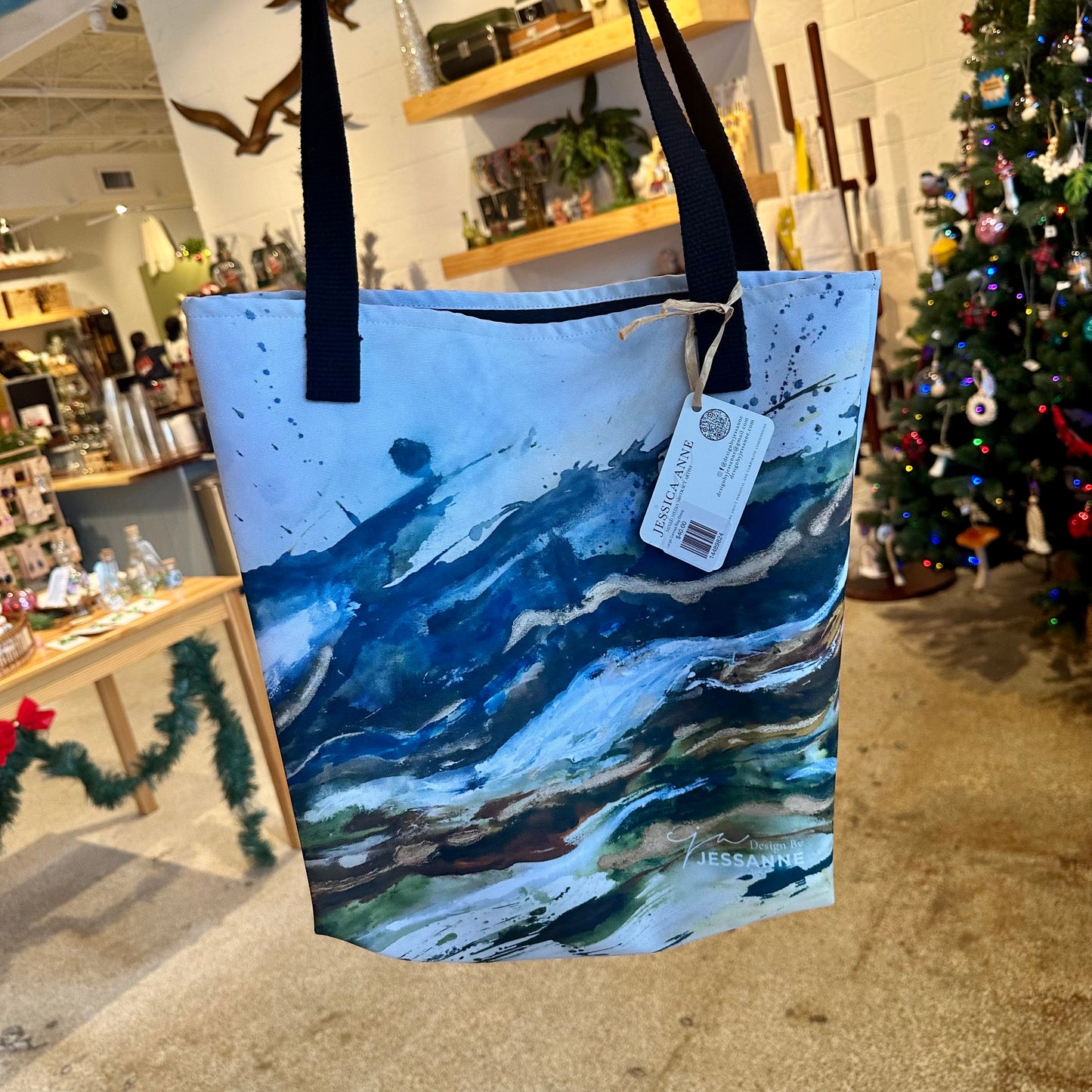 Large Canvas Bag Design by Jessanne