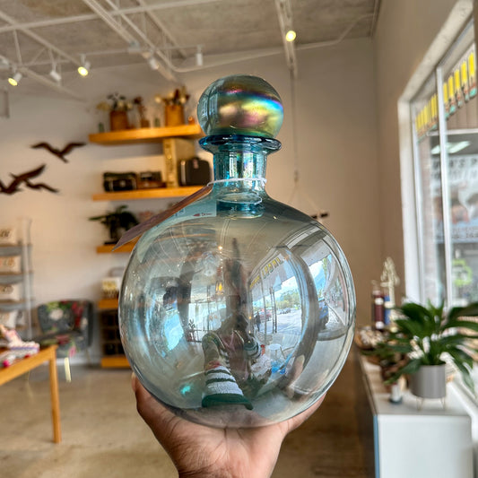 Opalescent Glass Decanter