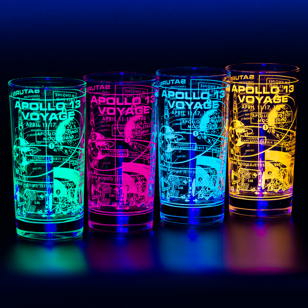 Atomic Drinkware Cups - Set of 4