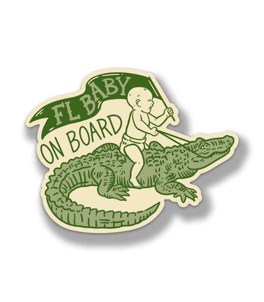 FL Baby On Board Sticker