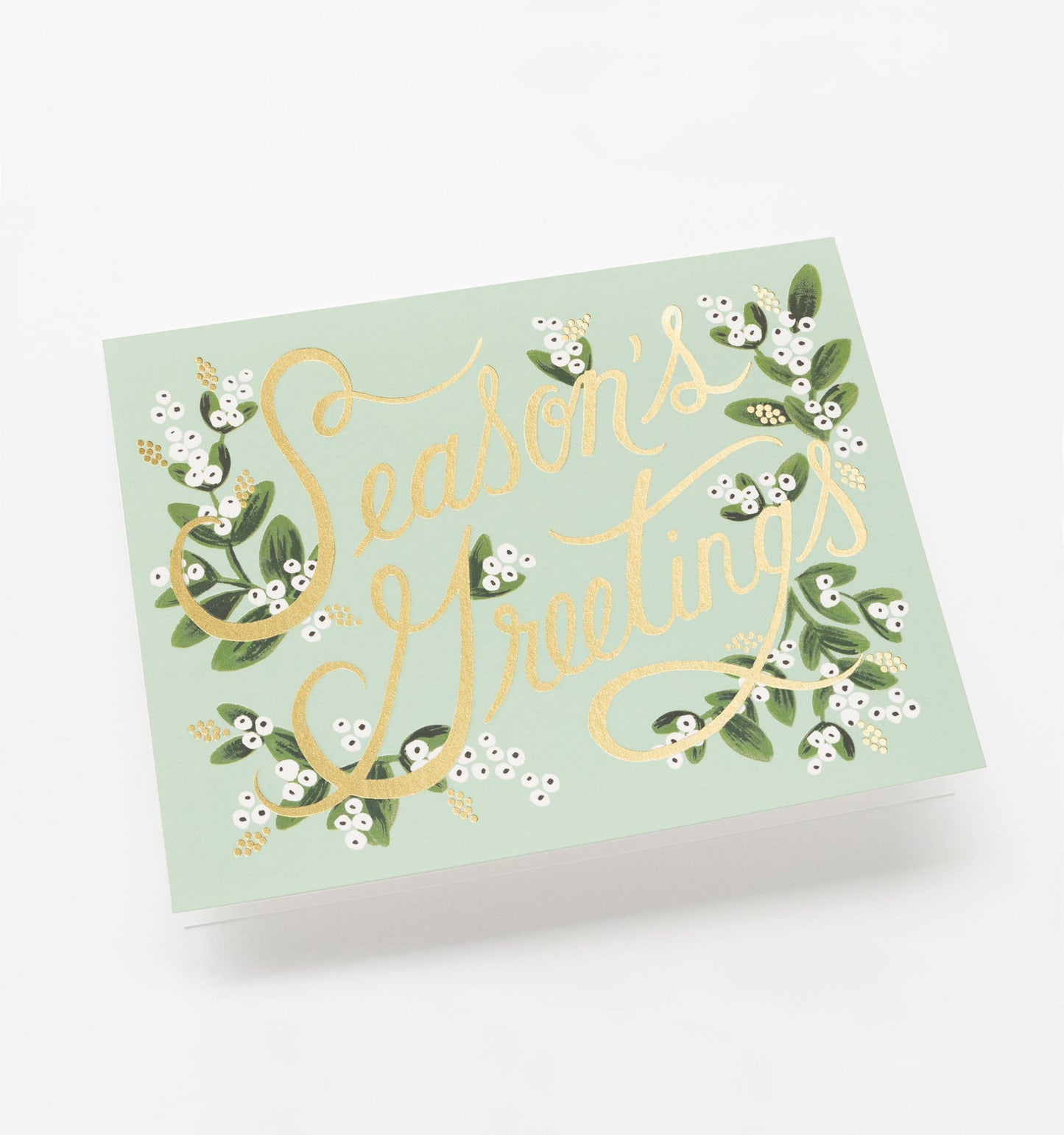 Boxed set of Mistletoe Season's Greetings Card