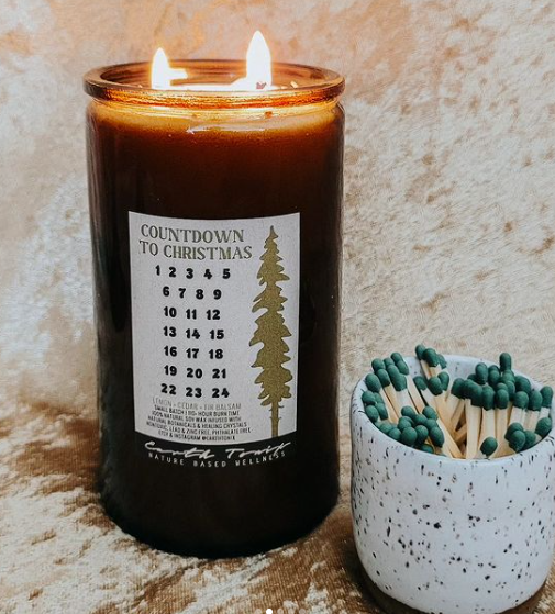 Earth Tonix Advent Candles