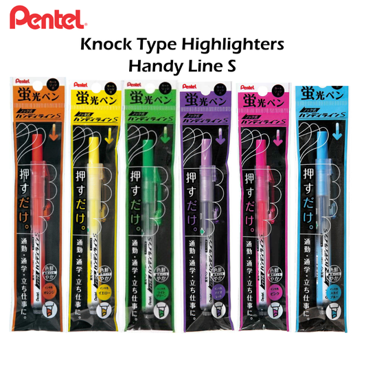 Pentel Handy Knock S Highlighter