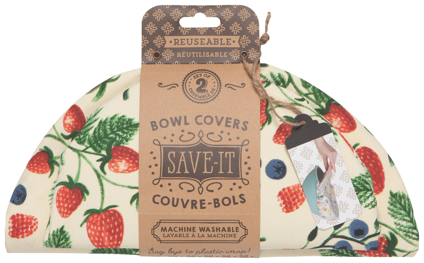 Berry Patch Bowl Covers Set