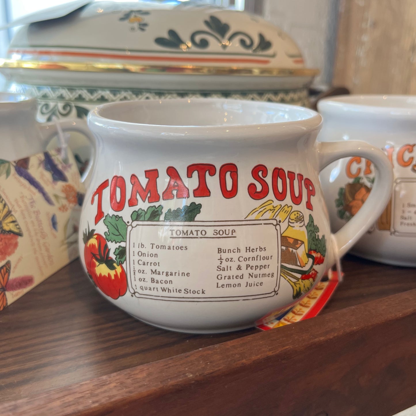 Ceramic Tomato Soup Cup