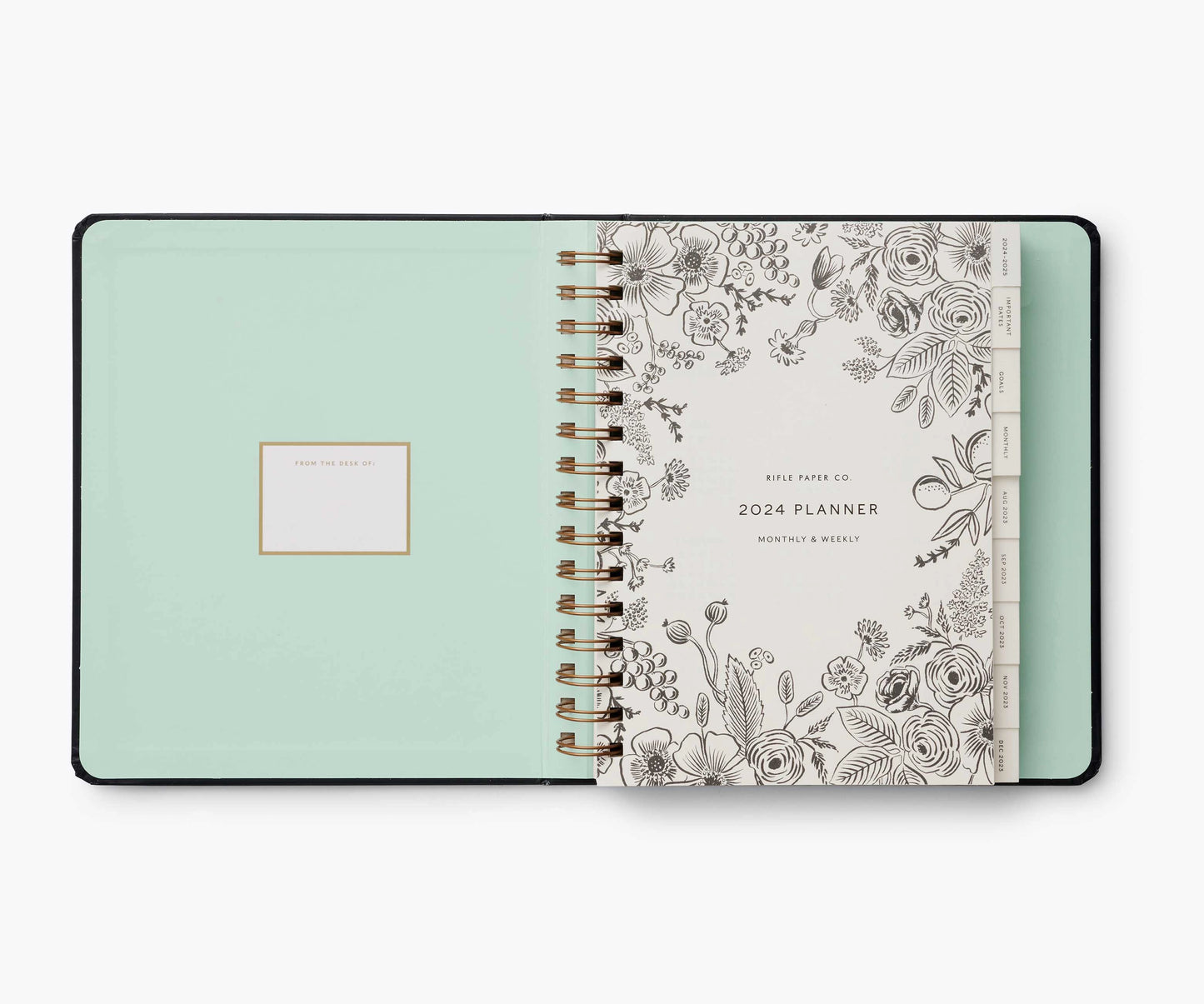 2024 Flores 17-Month Covered Planner
