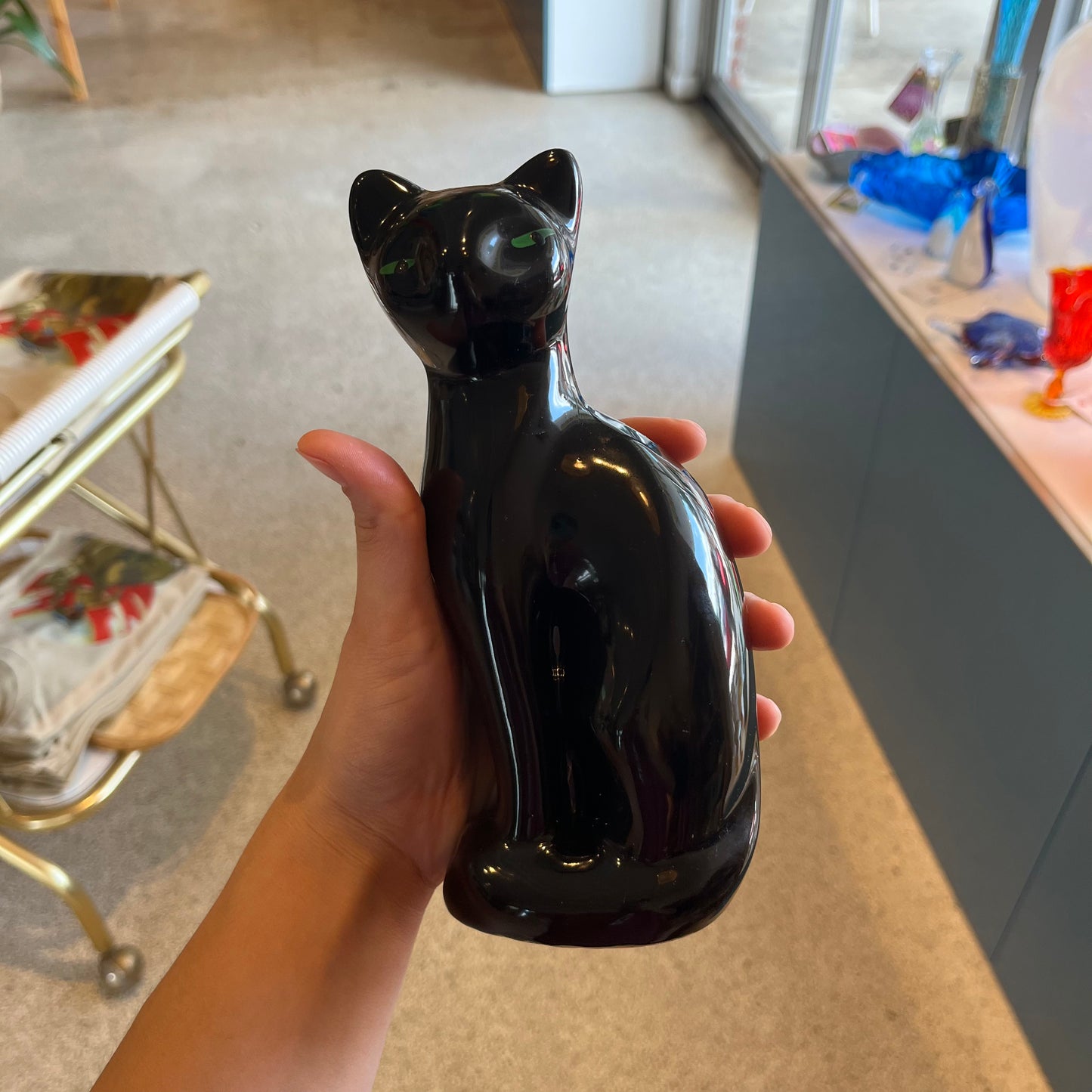 MCM Ceramic Black Cat
