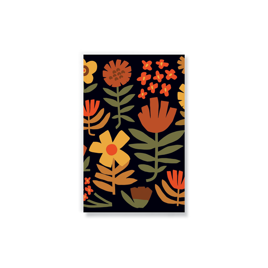 Chunky Floral Layflat Journal Notebook