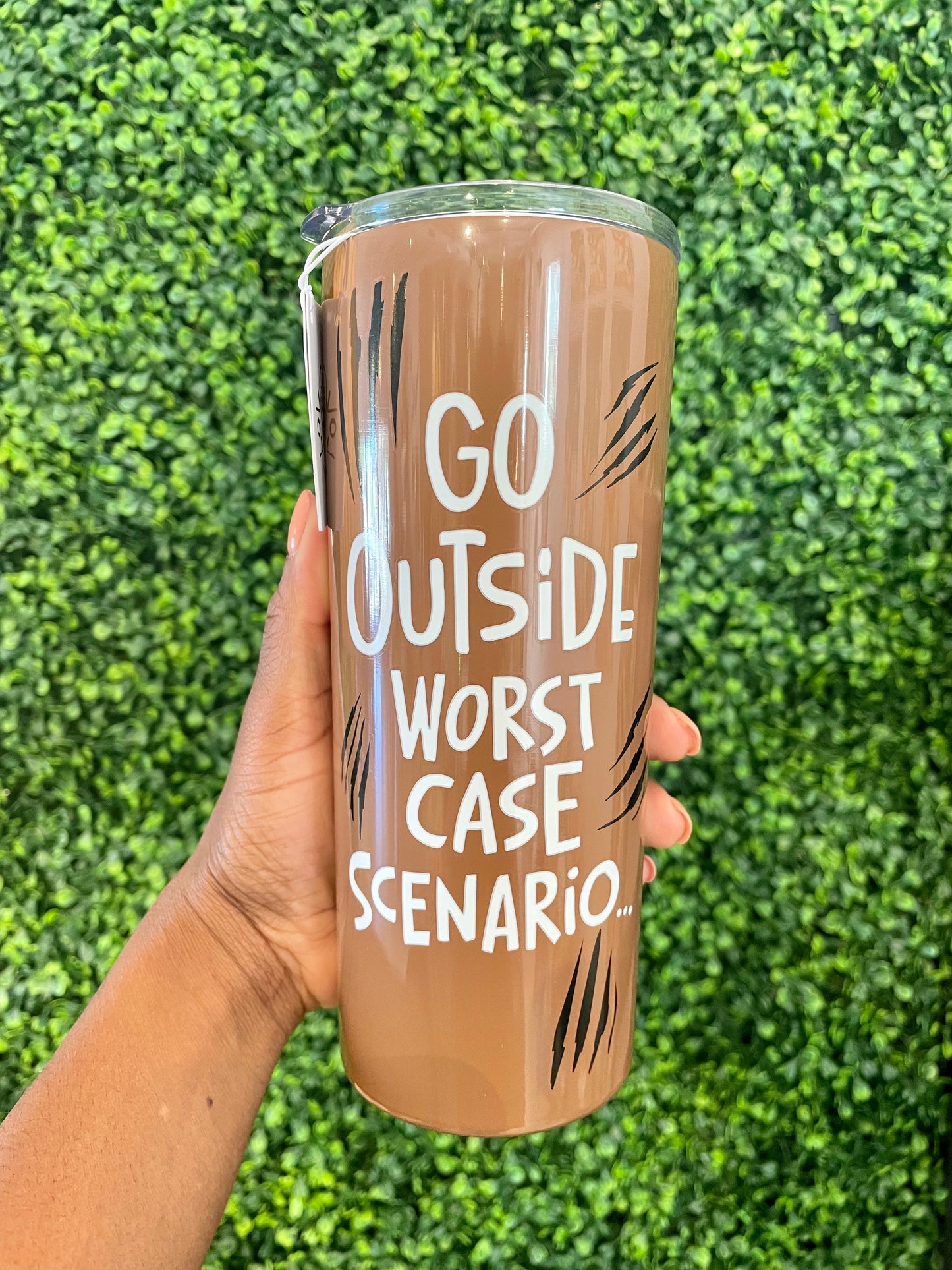 Go Outside Coffee Tumbler