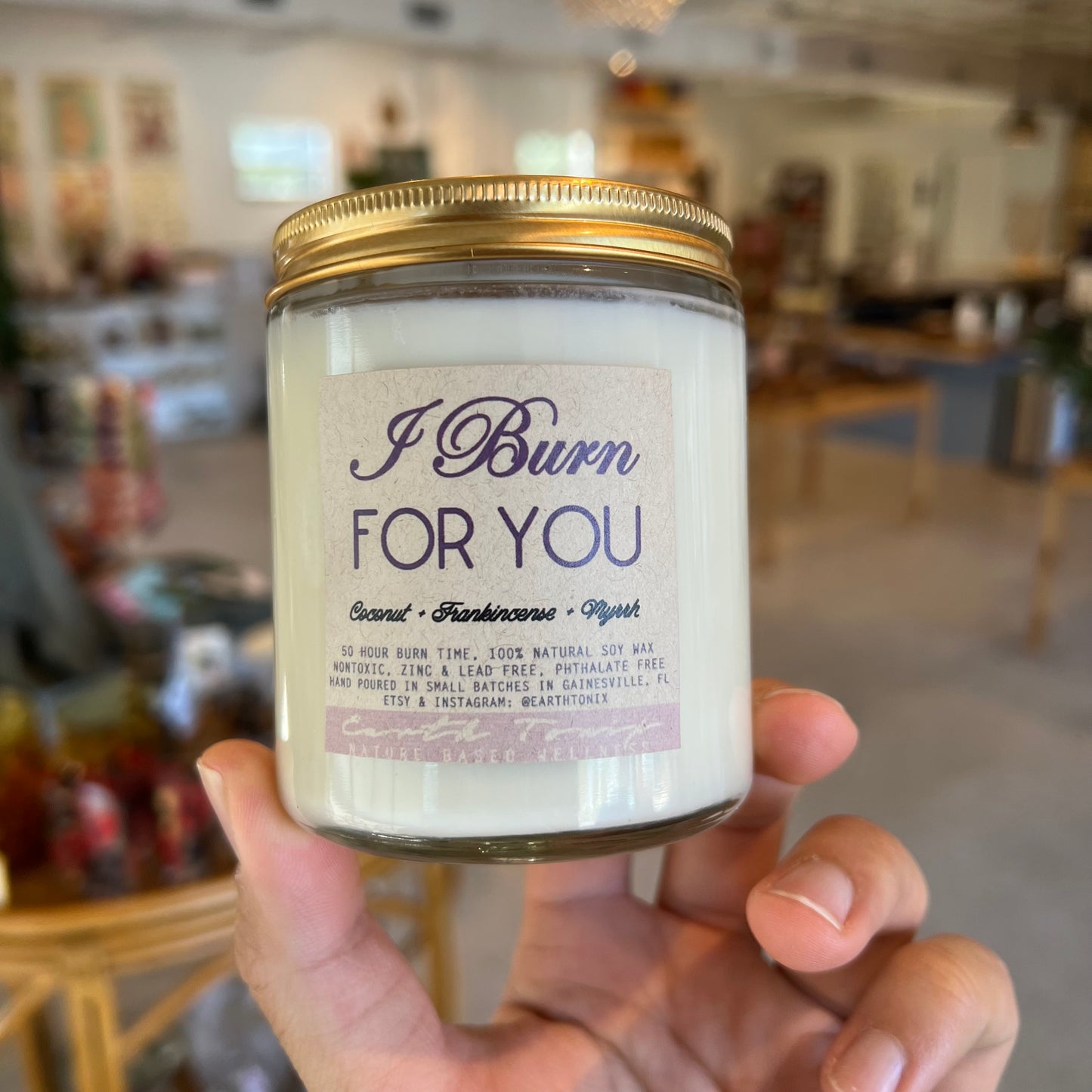 Earth Tonix Valentine’s Candles